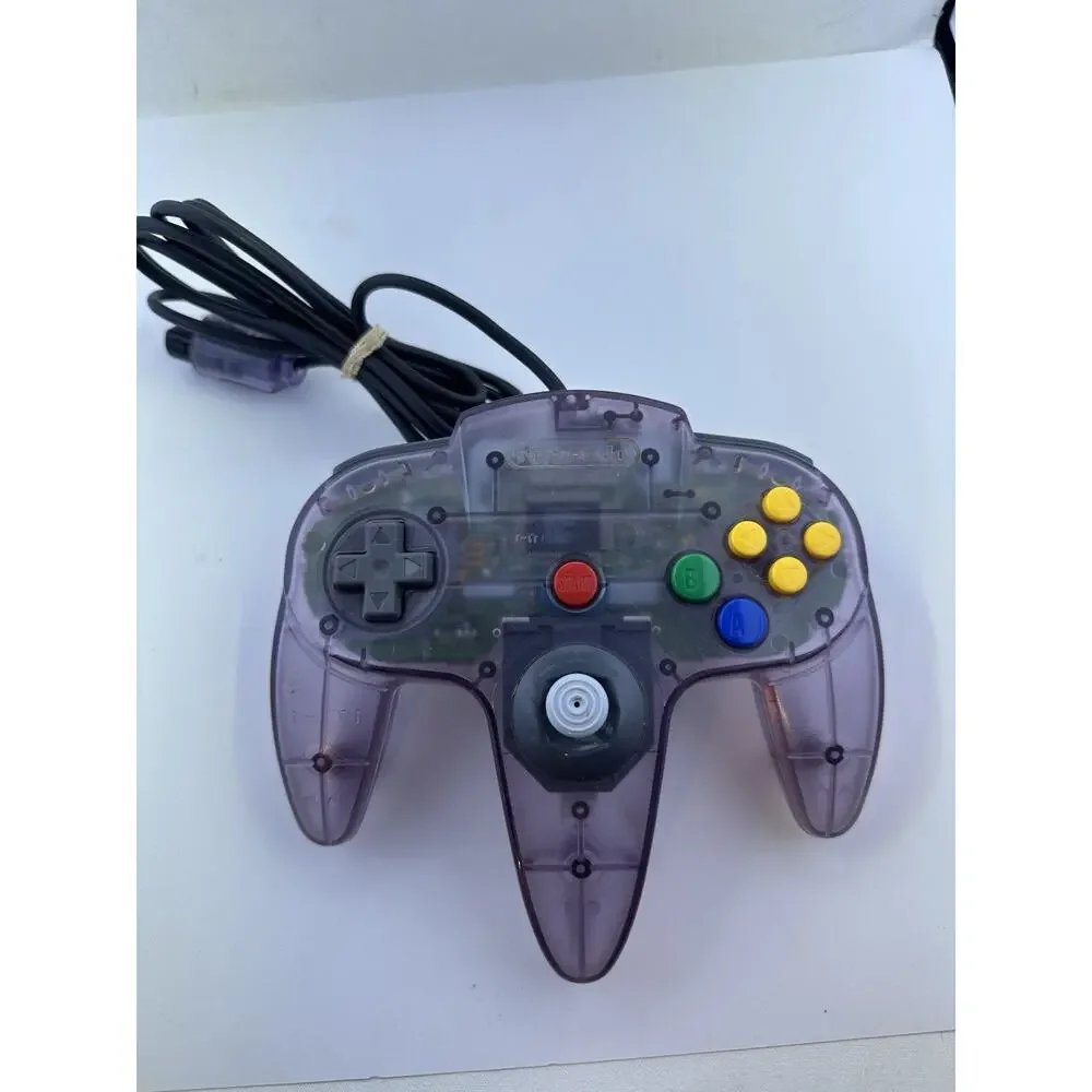 Nintendo 64 Atomic Purple N64 Controller Tight Stick Tested Fast Shipping Retro